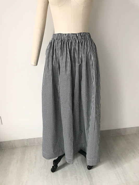 Look D11 | Herringbone long skirt