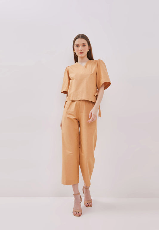 Lamera Studio Look K46 Culotte Pants in Khaki