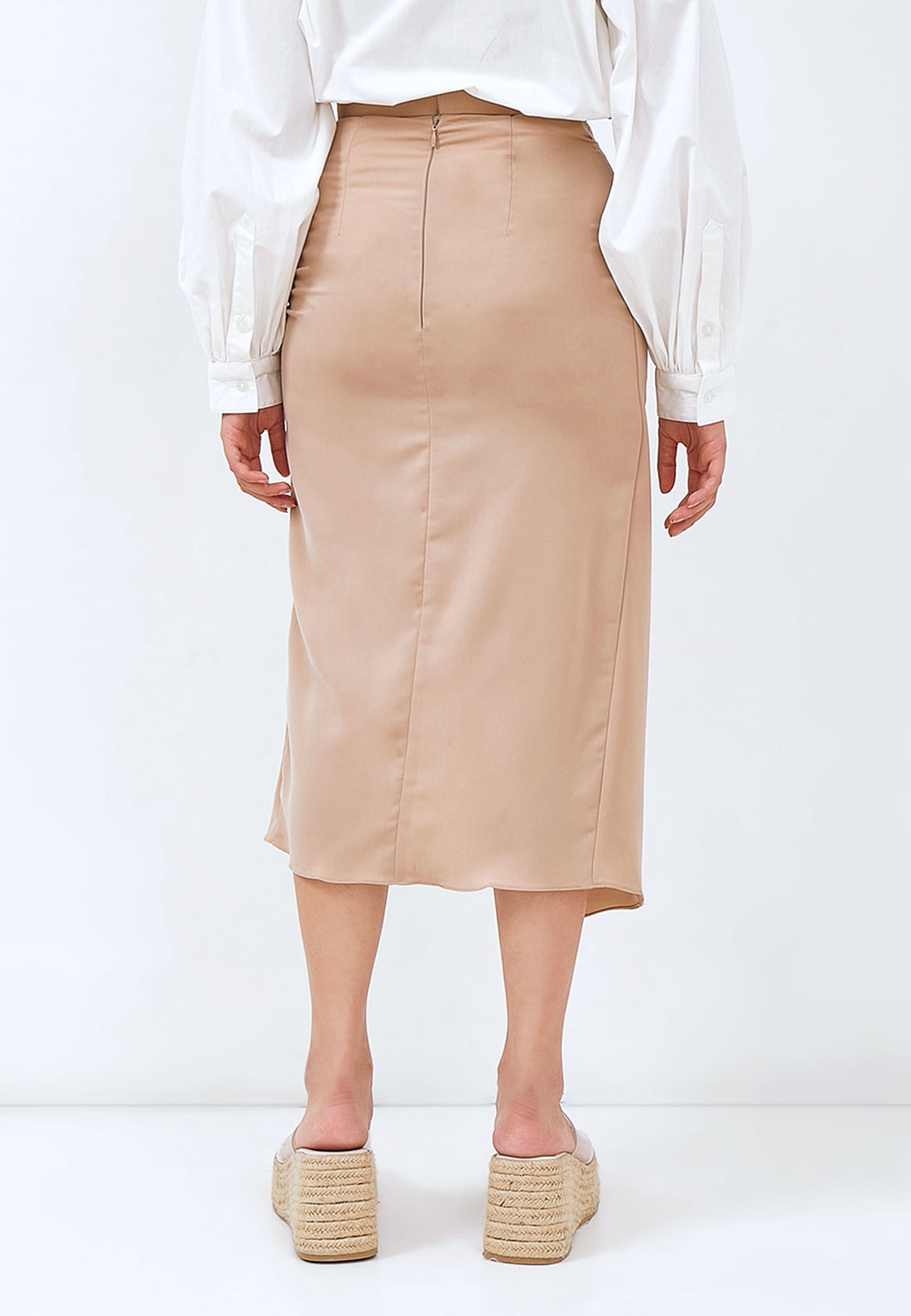 Look 6S | Drapped skirt